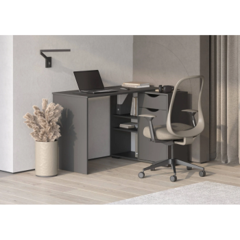 Стол письменный, арт.6-011110, графит (ГК) в Сысерти - sysert.mebel-e96.ru