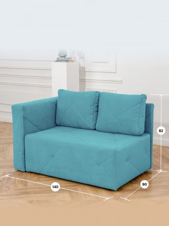 Диван 1010 мятный, левый (BRENDOSS) в Сысерти - sysert.mebel-e96.ru