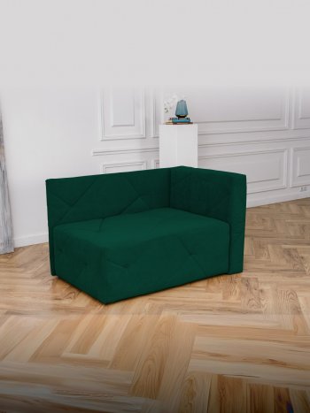 Диван 1010 изумруд, правый (BRENDOSS) в Сысерти - sysert.mebel-e96.ru