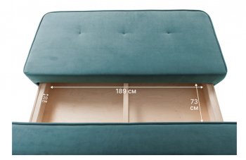 Диван-кровать 1001 мятный (Brendoss) в Сысерти - sysert.mebel-e96.ru