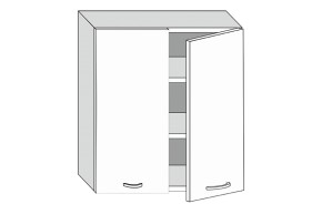 19.80.2 Мелисса Шкаф настенный с двумя дверцами h 913 в Сысерти - sysert.mebel-e96.ru | фото