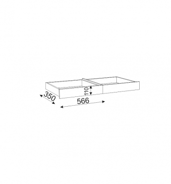 Стол с ящиками Осло М16+М17 (Риннер) в Сысерти - sysert.mebel-e96.ru