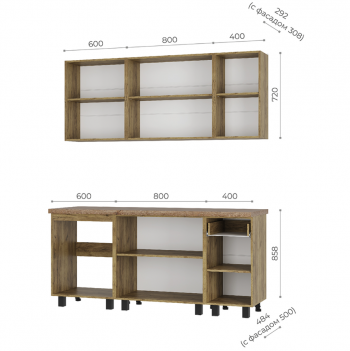 Кухонный гарнитур Тина 1800 мм (БТС) в Сысерти - sysert.mebel-e96.ru