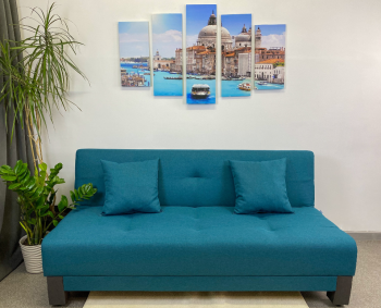 Диван-кровать Поло Эконом NeoEmerald в Сысерти - sysert.mebel-e96.ru