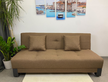 Диван-кровать Поло Эконом NeoBrown в Сысерти - sysert.mebel-e96.ru