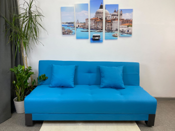 Диван-кровать Поло Эконом NeoAzure в Сысерти - sysert.mebel-e96.ru