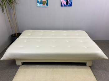 Диван-кровать Поло Стайл экокожа Sunny Milk в Сысерти - sysert.mebel-e96.ru