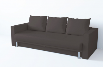 Диван-кровать Некст с подлокотниками NeoChocolate в Сысерти - sysert.mebel-e96.ru