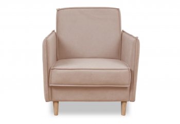 Кресло 831 Бежевый, велюр (Brendoss) в Сысерти - sysert.mebel-e96.ru