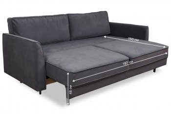 Диван 930 графит (Brendoss) в Сысерти - sysert.mebel-e96.ru