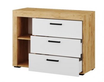 Комод Адель белый (Текс) в Сысерти - sysert.mebel-e96.ru