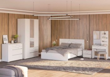 Спальный гарнитур Аделина модульный (ГК) в Сысерти - sysert.mebel-e96.ru