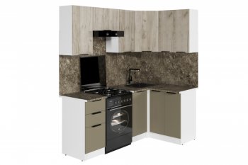 Кухонный гарнитур Альба оптима 5 1200х2000 мм (Герда) в Сысерти - sysert.mebel-e96.ru