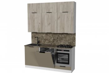 Кухонный гарнитур Альба макси 2 1800 мм (ПМ) (Герда) в Сысерти - sysert.mebel-e96.ru