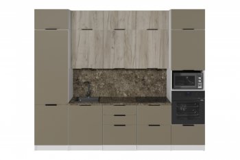 Кухонный гарнитур Альба экстра 3000 мм (Герда) в Сысерти - sysert.mebel-e96.ru