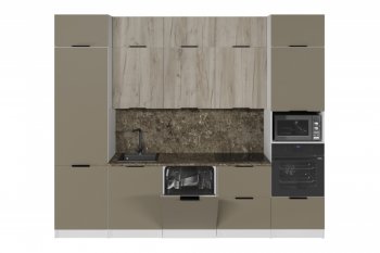 Кухонный гарнитур Альба экстра 2 3000 мм (ПМ)  (Герда) в Сысерти - sysert.mebel-e96.ru