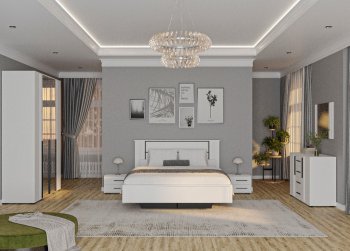 Спальный гарнитур Амалия модульный (Росток) в Сысерти - sysert.mebel-e96.ru