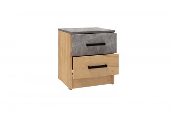 Тумба прикроватная Асти крафт (Микон) в Сысерти - sysert.mebel-e96.ru