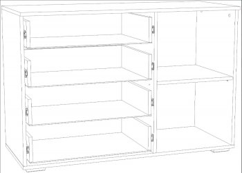 Комод Банни (Silva) в Сысерти - sysert.mebel-e96.ru