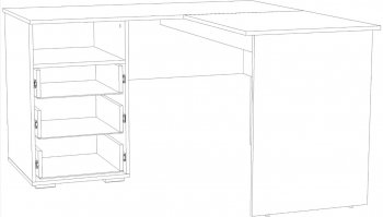 Стол письменный Банни НМ 041.41 (Silva) в Сысерти - sysert.mebel-e96.ru