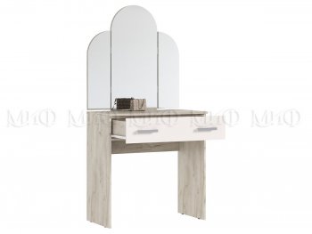 Стол туалетный Бася крафт/кашемир (Миф) в Сысерти - sysert.mebel-e96.ru