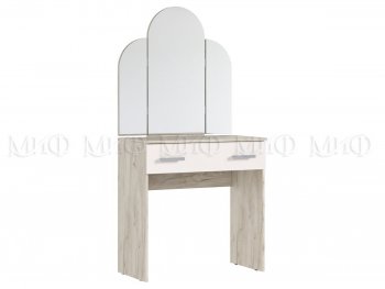 Стол туалетный Бася крафт/кашемир (Миф) в Сысерти - sysert.mebel-e96.ru