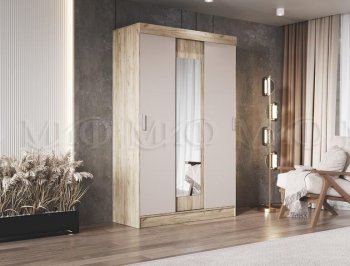 Спальный гарнитур Бася крафт/кашемир (Миф) в Сысерти - sysert.mebel-e96.ru