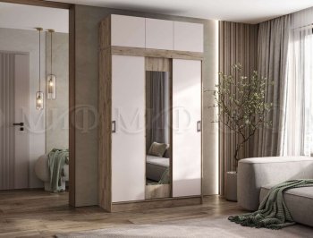 Спальный гарнитур Бася крафт/кашемир (Миф) в Сысерти - sysert.mebel-e96.ru