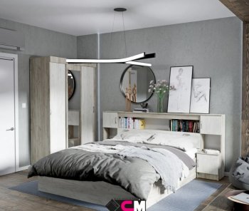 Спальный гарнитур Бася (СтендМ) в Сысерти - sysert.mebel-e96.ru