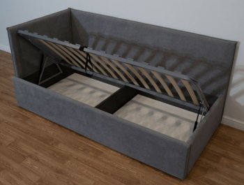 Диван-кровать Бенто с ПМ, велюр Маус (ДСВ) в Сысерти - sysert.mebel-e96.ru
