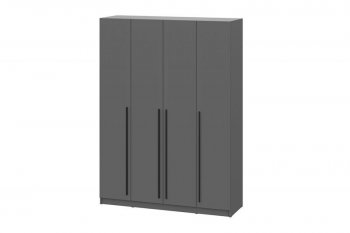 Шкаф 1600 мм Берген ШК-1600 графит (ИЦ) в Сысерти - sysert.mebel-e96.ru