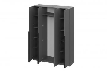 Шкаф 1600 мм Берген ШК-1600 графит (ИЦ) в Сысерти - sysert.mebel-e96.ru