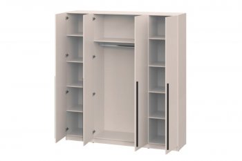 Шкаф 2000 мм Берген ШК-2000 с зеркалом кашемир (ИЦ) в Сысерти - sysert.mebel-e96.ru