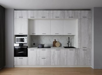 Кухонный гарнитур Бланка 3400 мм (Санвут) в Сысерти - sysert.mebel-e96.ru