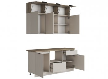 Кухонный гарнитур 1800 мм Бохо (Стиль) в Сысерти - sysert.mebel-e96.ru