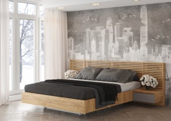 Кровать с подъемным механизмом Бостон серый (Стиль) в Сысерти - sysert.mebel-e96.ru