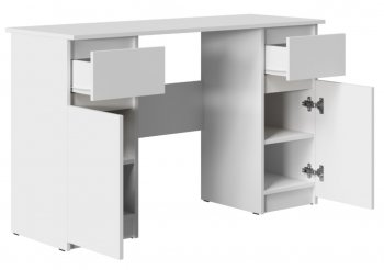 Стол письменный Бостон лайт СП-002 белый (Стиль) в Сысерти - sysert.mebel-e96.ru