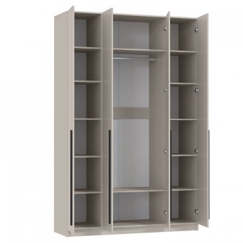 Шкаф 1600 мм 67.13 Брандо ЛДСП кашемир (высота 2400) (Олмеко) в Сысерти - sysert.mebel-e96.ru