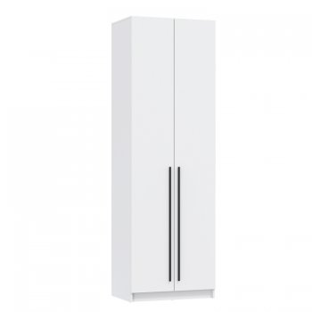 Шкаф 800 мм 67.14 Брандо ЛДСП Белый (высота 2400) (Олмеко) в Сысерти - sysert.mebel-e96.ru