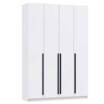 Шкаф 1600 мм 67.13 Брандо ЛДСП белый (высота 2400) (Олмеко) в Сысерти - sysert.mebel-e96.ru