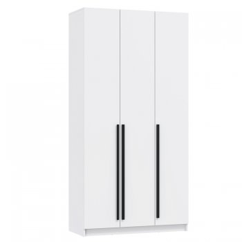 Шкаф 1200 мм 67.12 Брандо ЛДСП Белый (высота 2400) (Олмеко) в Сысерти - sysert.mebel-e96.ru