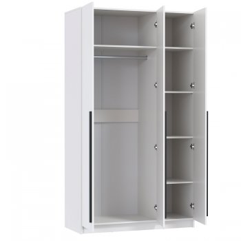 Шкаф 1200 мм 67.15 Брандо ЛДСП Белый (высота 2150) (Олмеко) в Сысерти - sysert.mebel-e96.ru