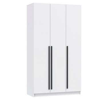 Шкаф 1200 мм 67.15 Брандо ЛДСП Белый (высота 2150) (Олмеко) в Сысерти - sysert.mebel-e96.ru