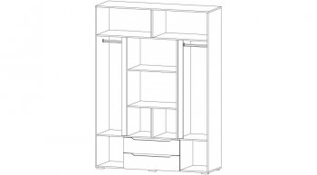 Шкаф 1600 мм Британа (Лин) в Сысерти - sysert.mebel-e96.ru