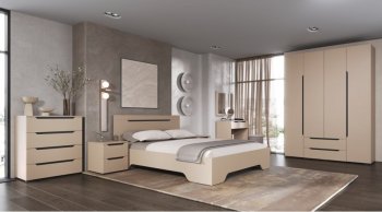 Спальный гарнитур Британа модульный (Лин) в Сысерти - sysert.mebel-e96.ru