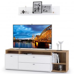 Тумба под ТВ 10.92 с полкой Бэль в Сысерти - sysert.mebel-e96.ru