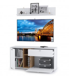 Тумба ТВ 10.91 с полкой Бэль в Сысерти - sysert.mebel-e96.ru