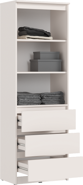 Письменный стол угловой + Стеллаж Челси кашемир (Миф) в Сысерти - sysert.mebel-e96.ru