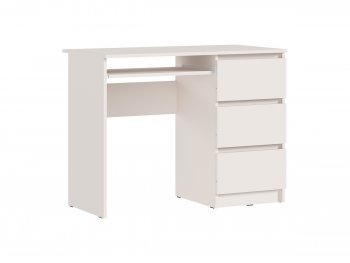 Письменный стол + Стеллаж Челси кашемир (Миф) в Сысерти - sysert.mebel-e96.ru