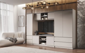 Стенка Челси Кашемир (Миф) в Сысерти - sysert.mebel-e96.ru